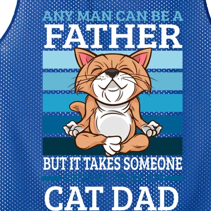 Any Can Be A Father But It Takes Someone Special To Be A Gift Mesh Reversible Basketball Jersey Tank