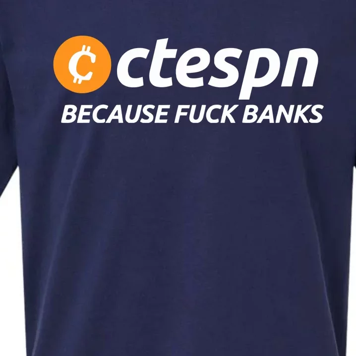 Ab Ctespn Because Fuck Banks Sueded Cloud Jersey T-Shirt