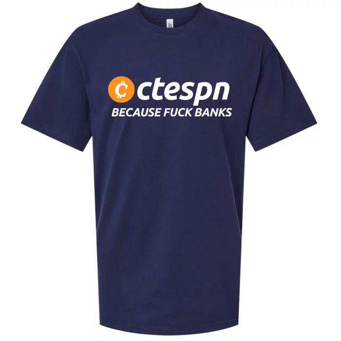 Ab Ctespn Because Fuck Banks Sueded Cloud Jersey T-Shirt