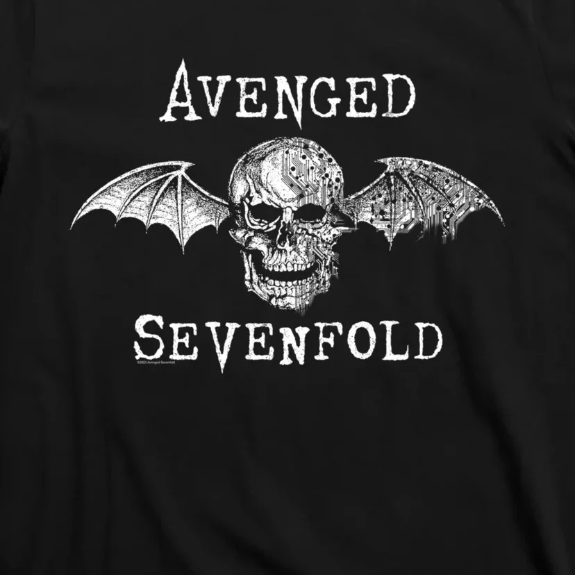 Avengedsevenfold Cyborg Bat Rock Music Band T-Shirt