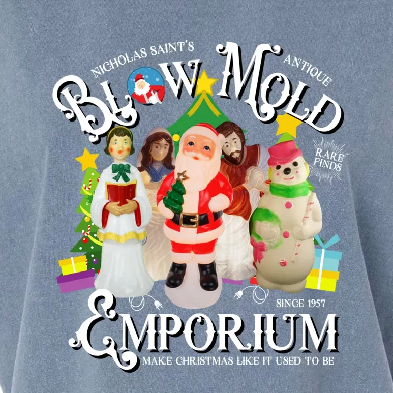 Antique Christmas Blow Mold Emporium Since 1957 Gift Garment-Dyed Women's Muscle Tee