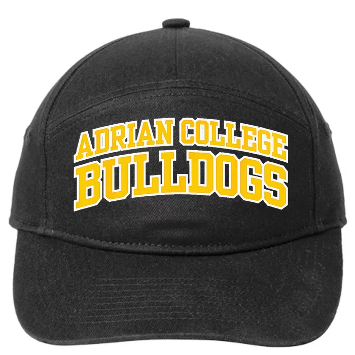 Adrian College Bulldogs 7-Panel Snapback Hat