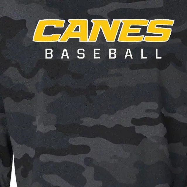 As Canes Baseball Sports Cropped Pullover Crew