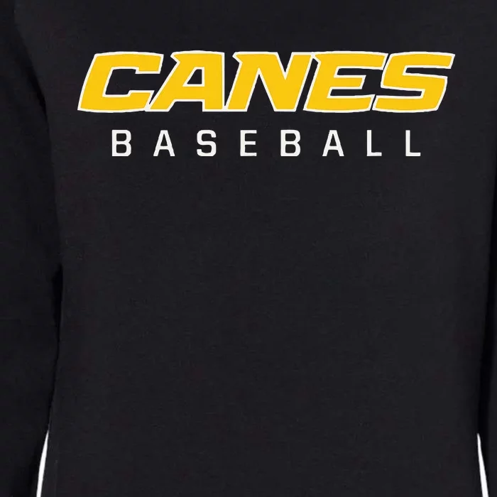 As Canes Baseball Sports Womens California Wash Sweatshirt