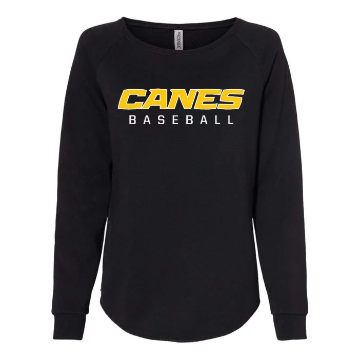 As Canes Baseball Sports Womens California Wash Sweatshirt