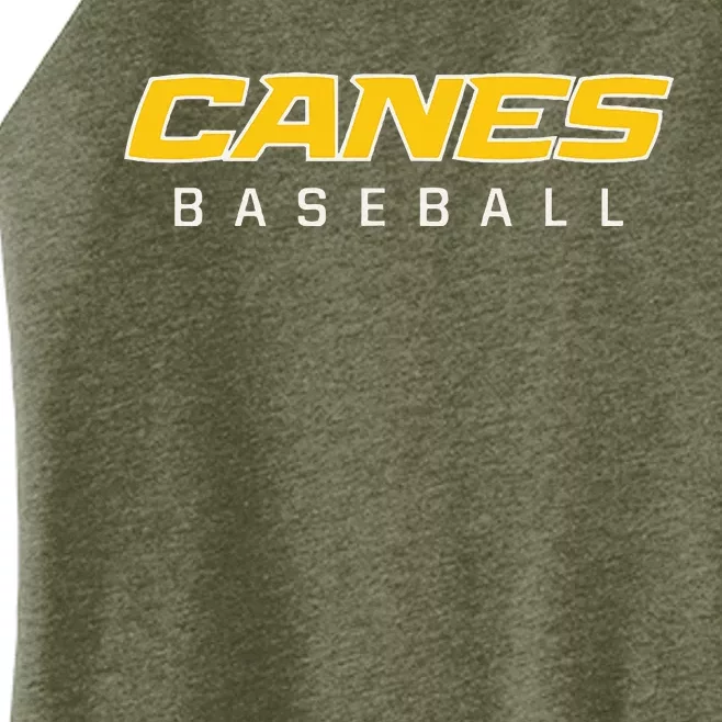 As Canes Baseball Sports Women’s Perfect Tri Rocker Tank