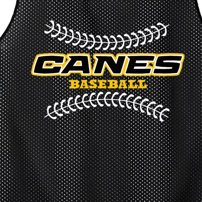 As Canes Baseball Sports Mesh Reversible Basketball Jersey Tank