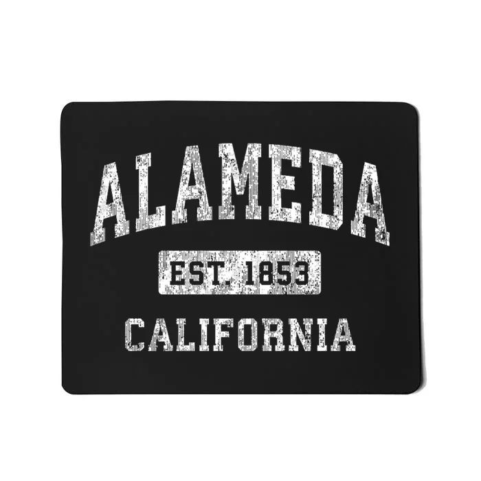 Alameda California Ca Vintage Classic Established Mousepad