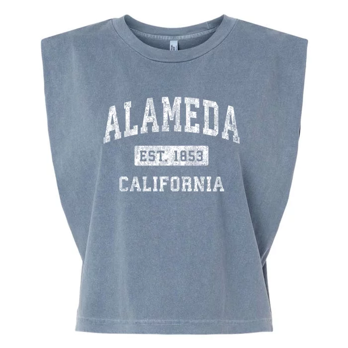 Alameda California Ca Vintage Classic Established Garment-Dyed Women's Muscle Tee