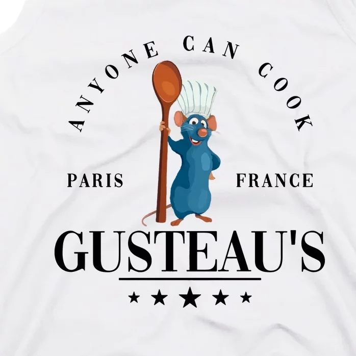 Anyone Can Cook Paris France Gusteaus Funny Mug Anyone Can Cook Tank Top