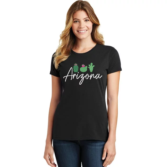 Arizona Cactus Cute AZ Pride Women's T-Shirt