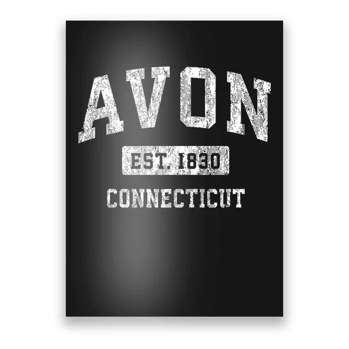 Avon Connecticut Ct Vintage Sports Poster