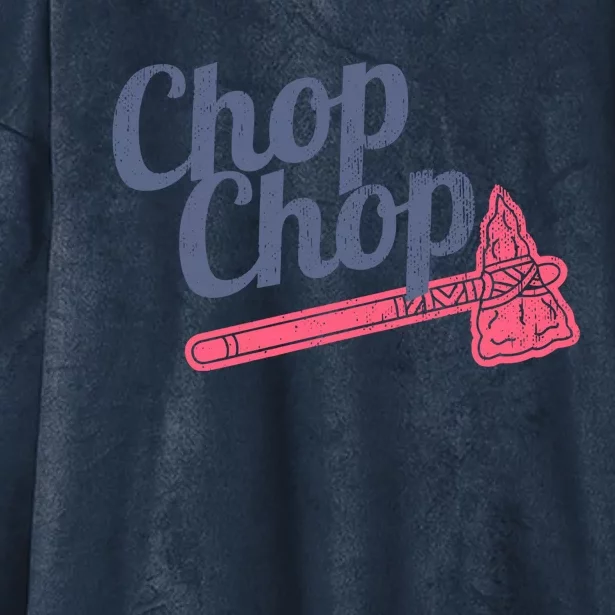 Atlanta Chop Chop Baseball Team Hooded Wearable Blanket