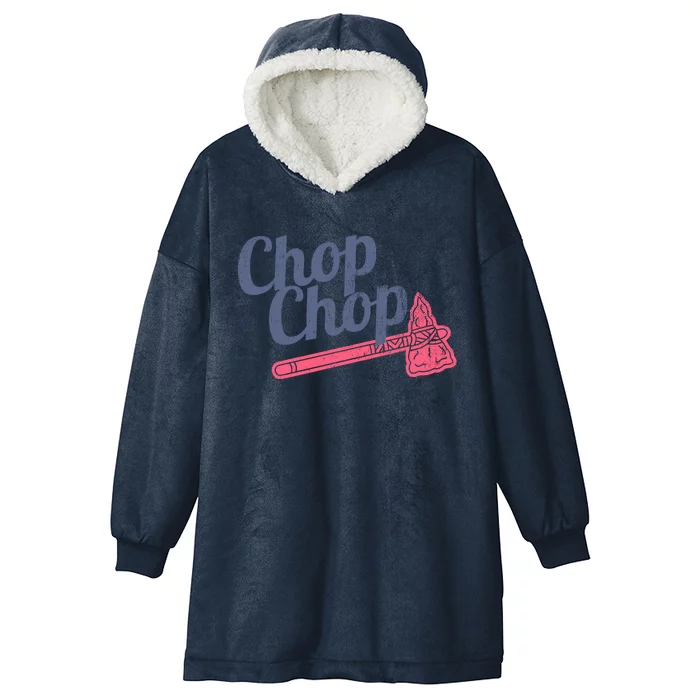 Atlanta Chop Chop Baseball Team Hooded Wearable Blanket