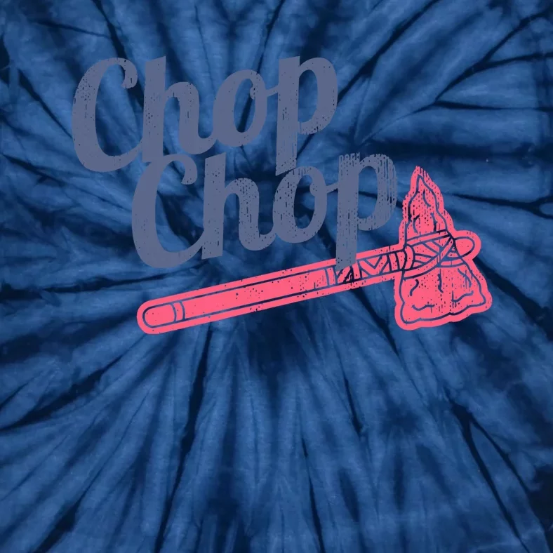 Atlanta Chop Chop Baseball Team Tie-Dye T-Shirt