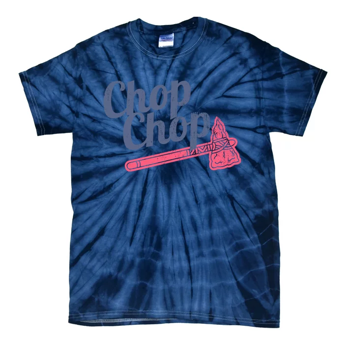 Atlanta Chop Chop Baseball Team Tie-Dye T-Shirt