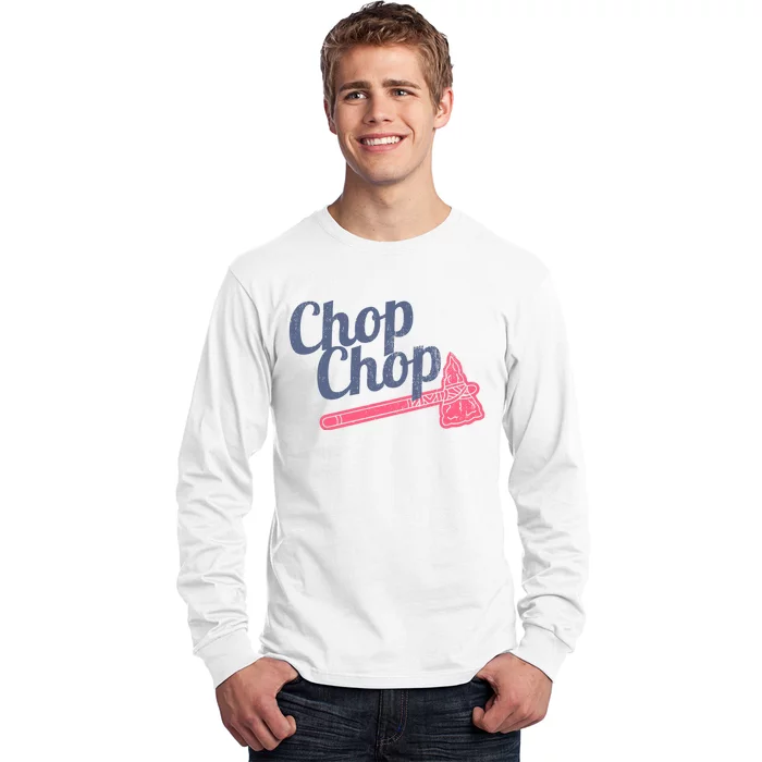 Atlanta Chop Chop Baseball Team Long Sleeve Shirt