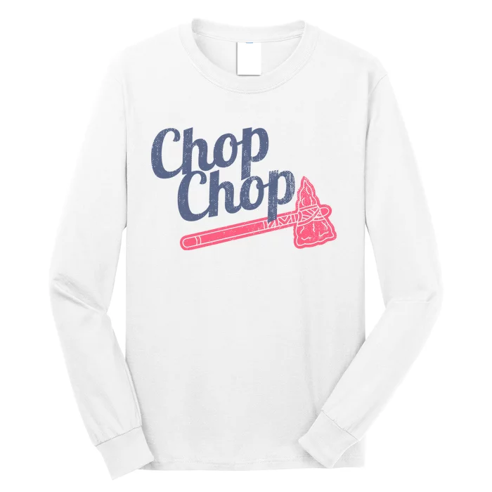 Atlanta Chop Chop Baseball Team Long Sleeve Shirt