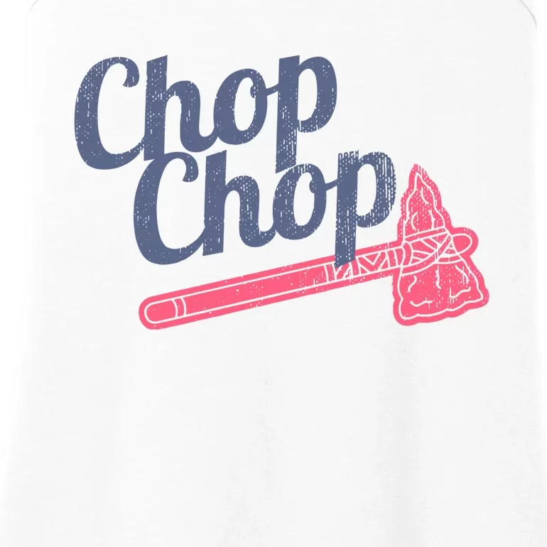 Atlanta Chop Chop Baseball Team Ladies Essential Tank