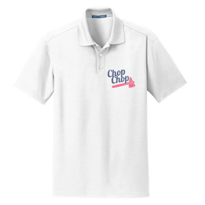 Atlanta Chop Chop Baseball Team Dry Zone Grid Performance Polo