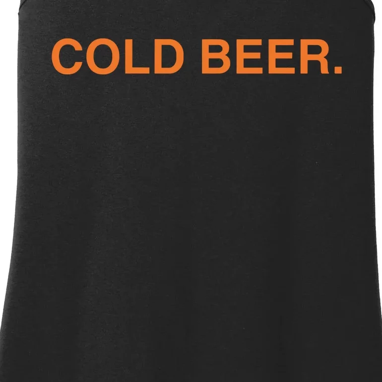 Andrew Chafin Cold Beer Ladies Essential Tank