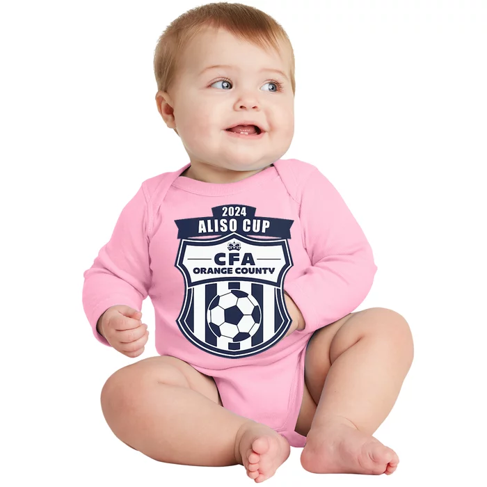 Aliso Cup Circle 2024 Shield Large Baby Long Sleeve Bodysuit