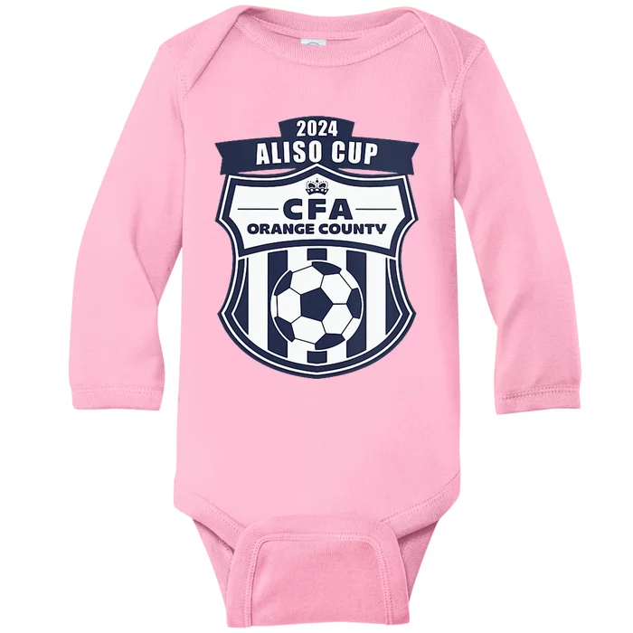 Aliso Cup Circle 2024 Shield Large Baby Long Sleeve Bodysuit