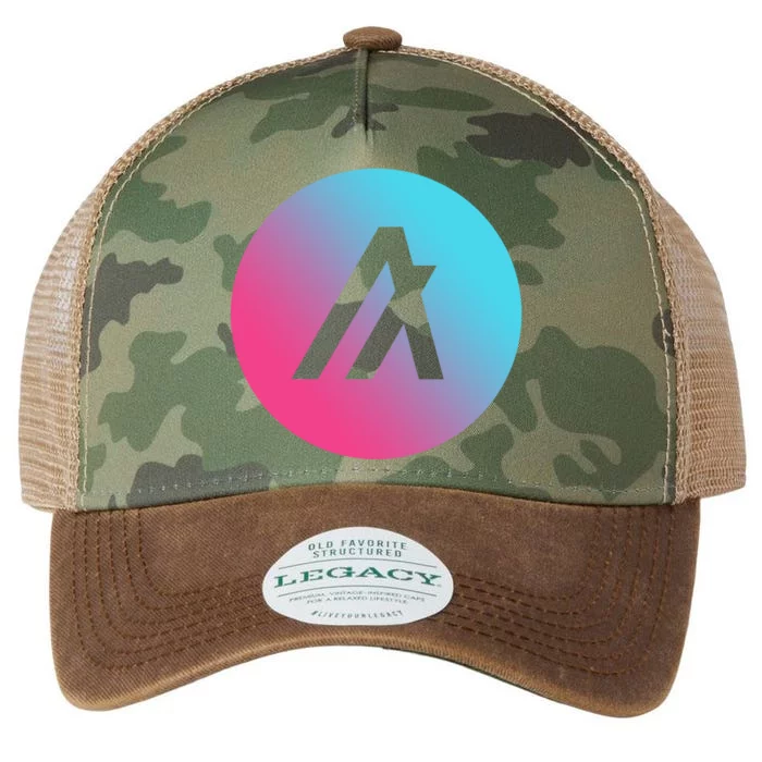 Algorand Crypto Colorful Logo Legacy Tie Dye Trucker Hat