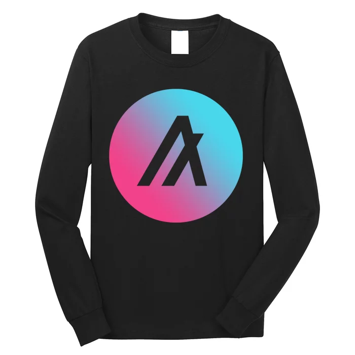 Algorand Crypto Colorful Logo Long Sleeve Shirt