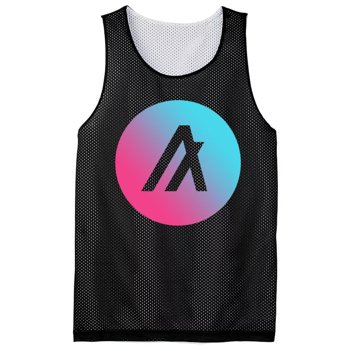 Algorand Crypto Colorful Logo Mesh Reversible Basketball Jersey Tank