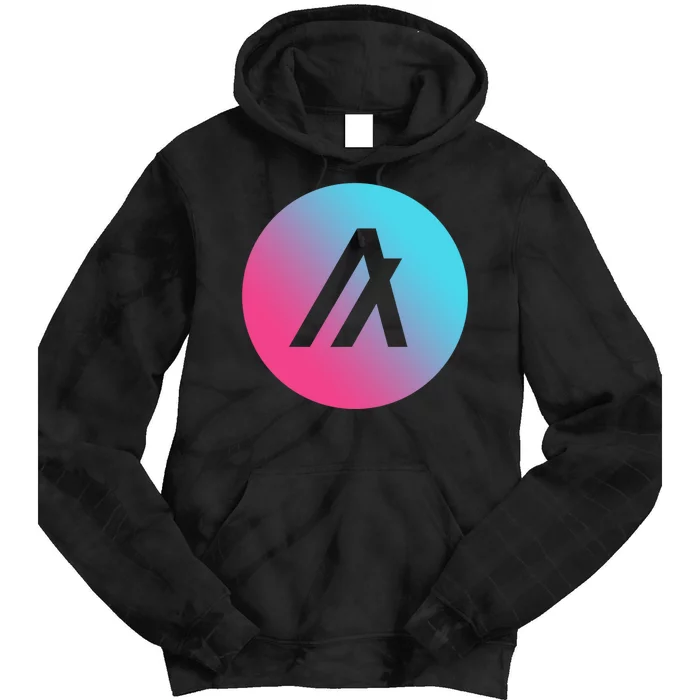 Algorand Crypto Colorful Logo Tie Dye Hoodie