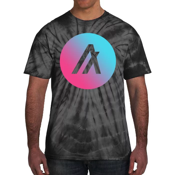 Algorand Crypto Colorful Logo Tie-Dye T-Shirt