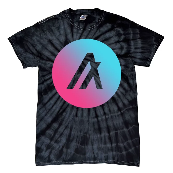 Algorand Crypto Colorful Logo Tie-Dye T-Shirt