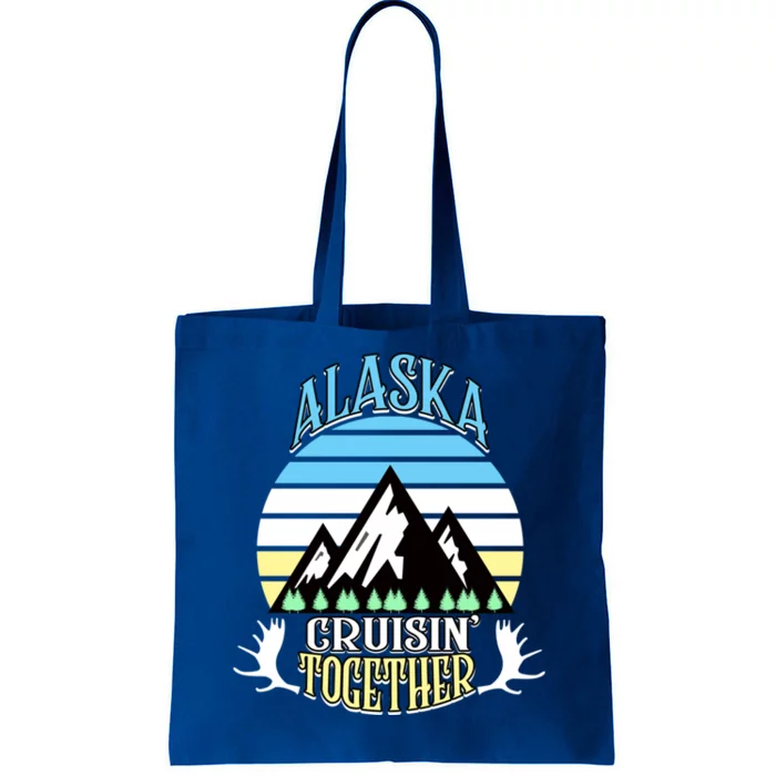 Alaska Cruise Cruisin' Together Family Or Friends Group Gift Tote Bag