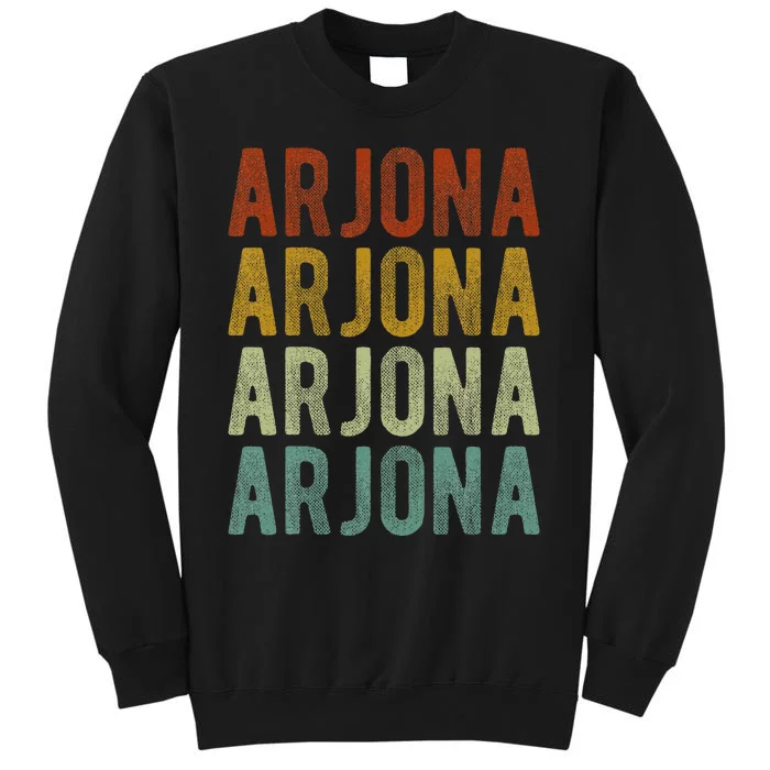 Arjona City Colombia Retro Vintage Sweatshirt