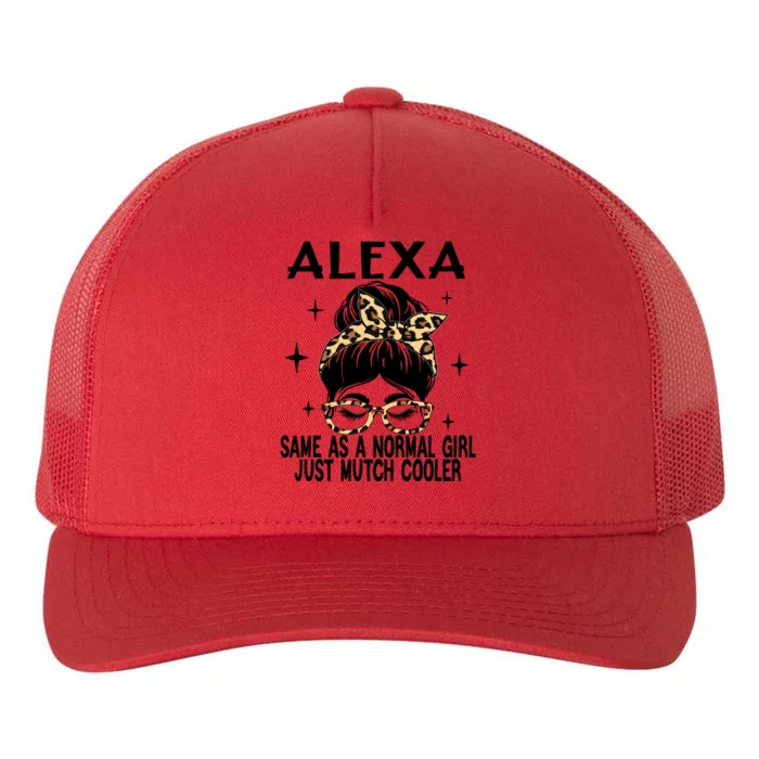 Alexa Costume Cute Definition Personalized Name Alexa Great Gift Yupoong Adult 5-Panel Trucker Hat