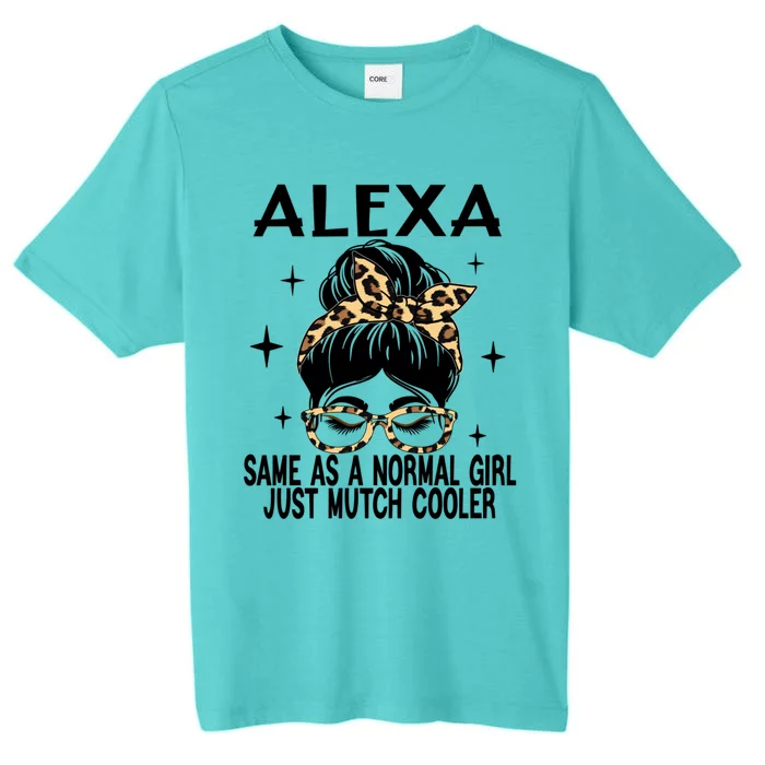 Alexa Costume Cute Definition Personalized Name Alexa Great Gift ChromaSoft Performance T-Shirt