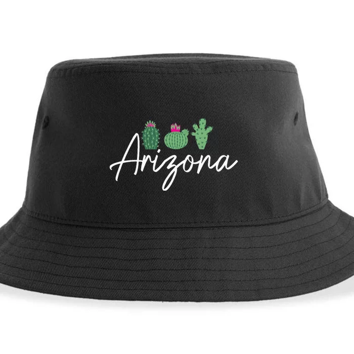 Arizona Cactus Cute AZ Pride Sustainable Bucket Hat