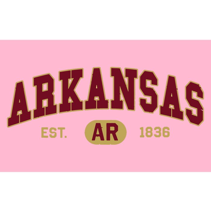 Arkansas Classic Collegiate Varsity Style Cozy Arkansas Bumper Sticker