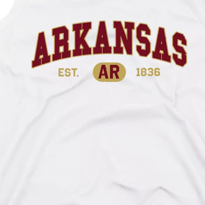 Arkansas Classic Collegiate Varsity Style Cozy Arkansas Tank Top