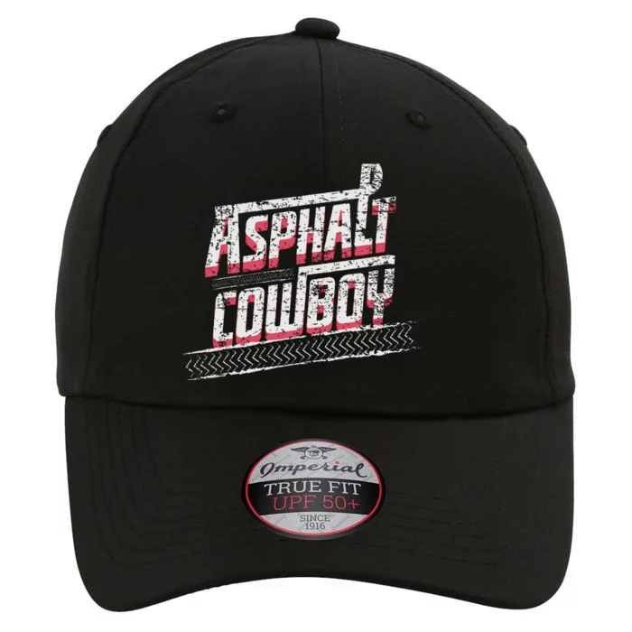 Asphalt Cowboy Cool Truck Driver Design Trucker The Original Performance Cap