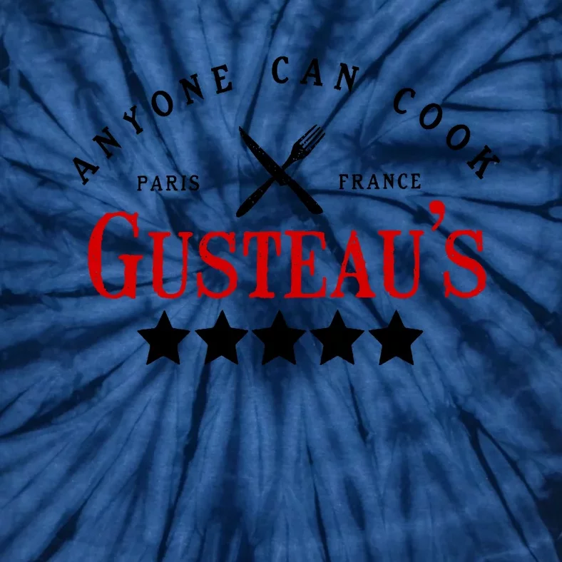 Anyone Can Cook Gusteau's Paris France Tie-Dye T-Shirt