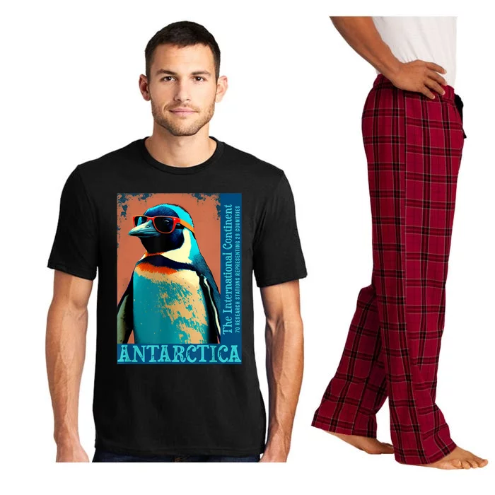 Antarctica Cute Cool Penguin Antarctic Research Souvenir Pajama Set