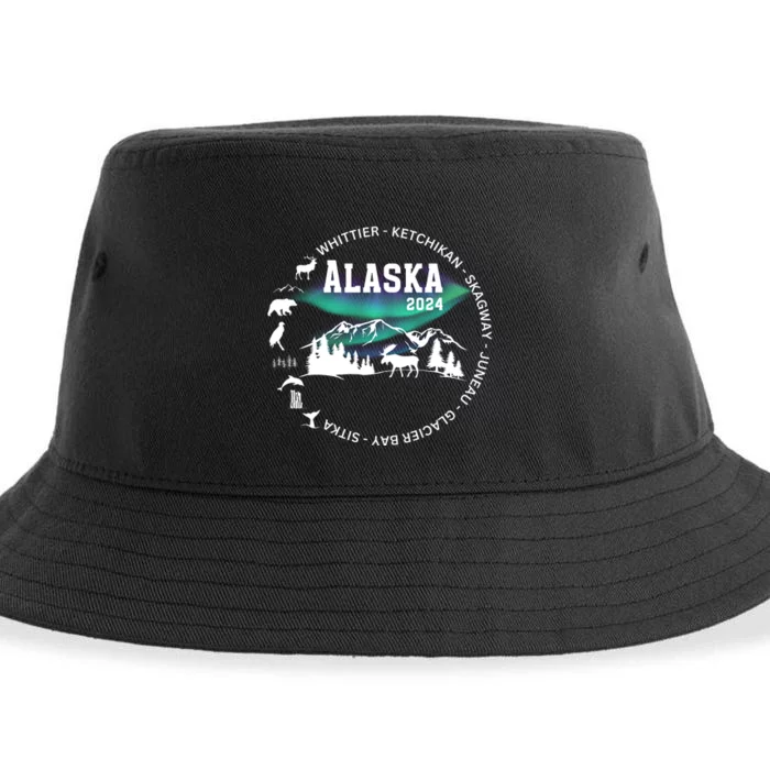 Alaska Cruise Crusing Trip Vacation Sustainable Bucket Hat