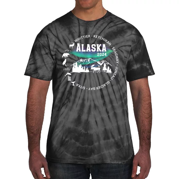 Alaska Cruise Crusing Trip Vacation Tie-Dye T-Shirt