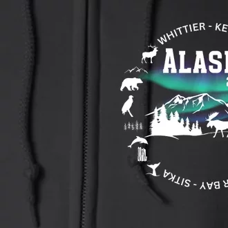 Alaska Cruise Crusing Trip Vacation Full Zip Hoodie