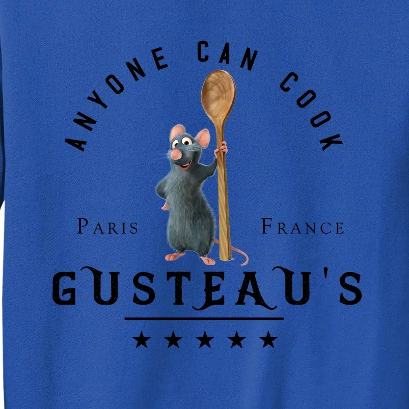 Anyone Can Cook Paris France Gusteaus Mouse Funny Chef Gifts Sweatshirt