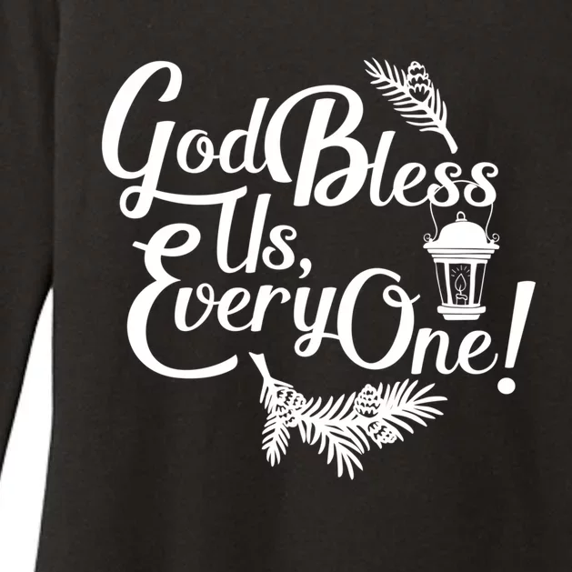 A Christmas Carol Charles Dickens God Bless Us Everyone Gift Womens CVC Long Sleeve Shirt