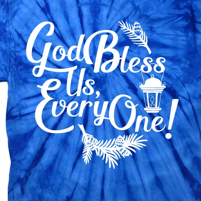 A Christmas Carol Charles Dickens God Bless Us Everyone Gift Tie-Dye T-Shirt