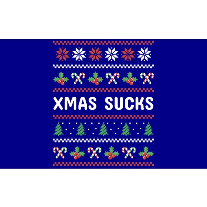 Anti Christmas Christmas Sucks Ugly Funny Gift Bumper Sticker